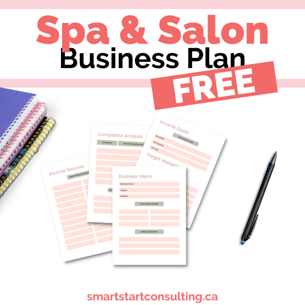 esthetician spa business plan template