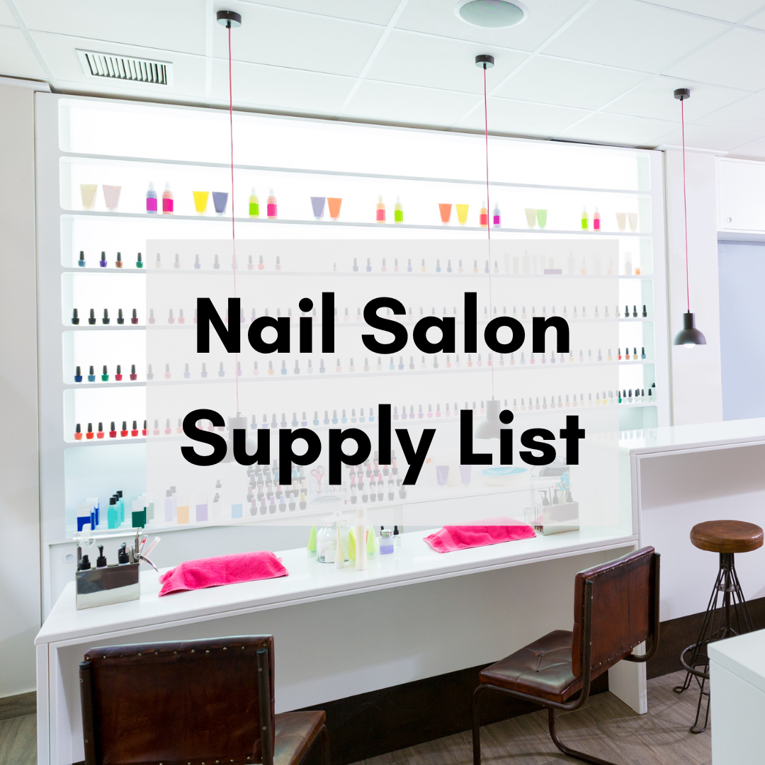 Get a free printable manicure supply list