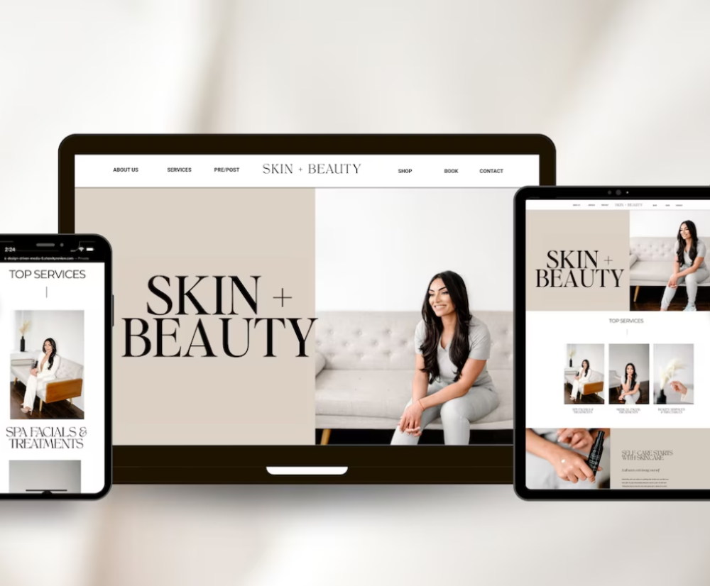 This company makes excellent esthetics websites