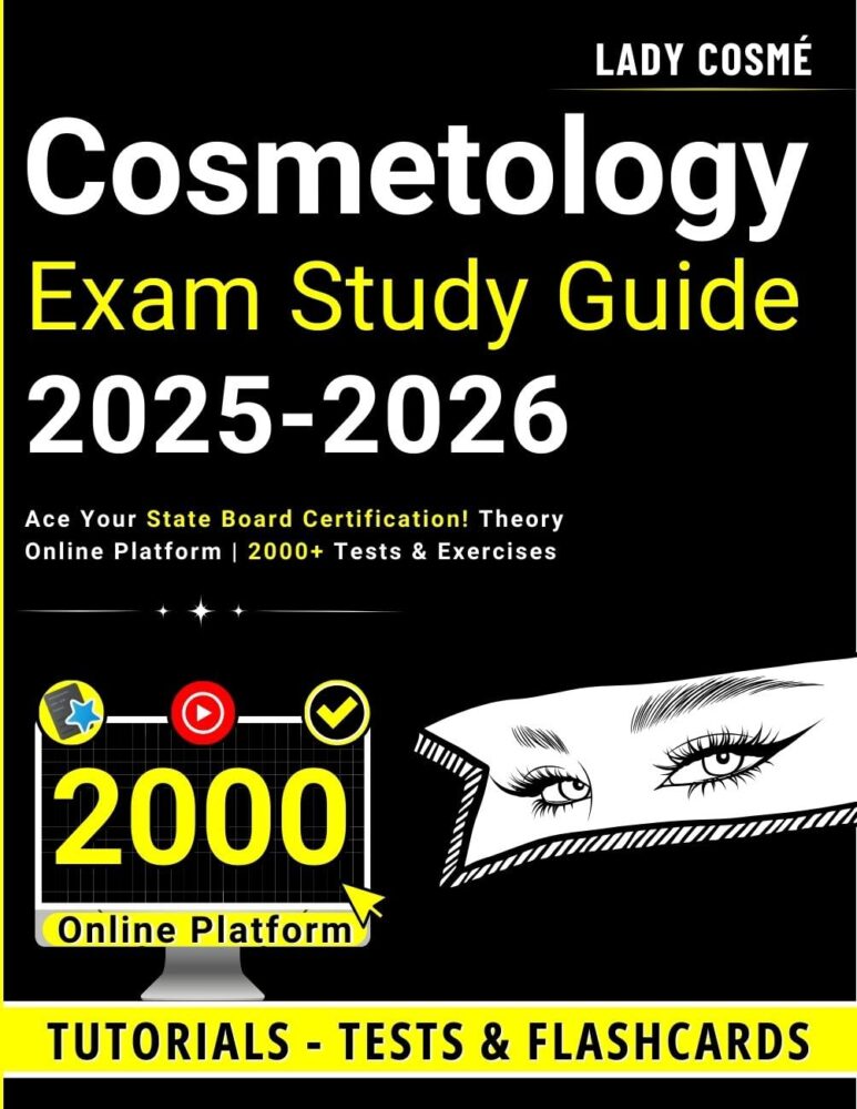 A must have cosmetologists - Cosmetology Exam Study Guide: Ace Your State Board Certification! Theory