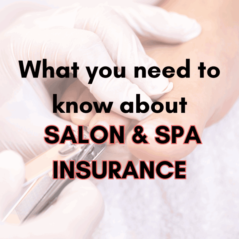 Spa insurance for estheticians, nail techs, lash techs, waxers and more