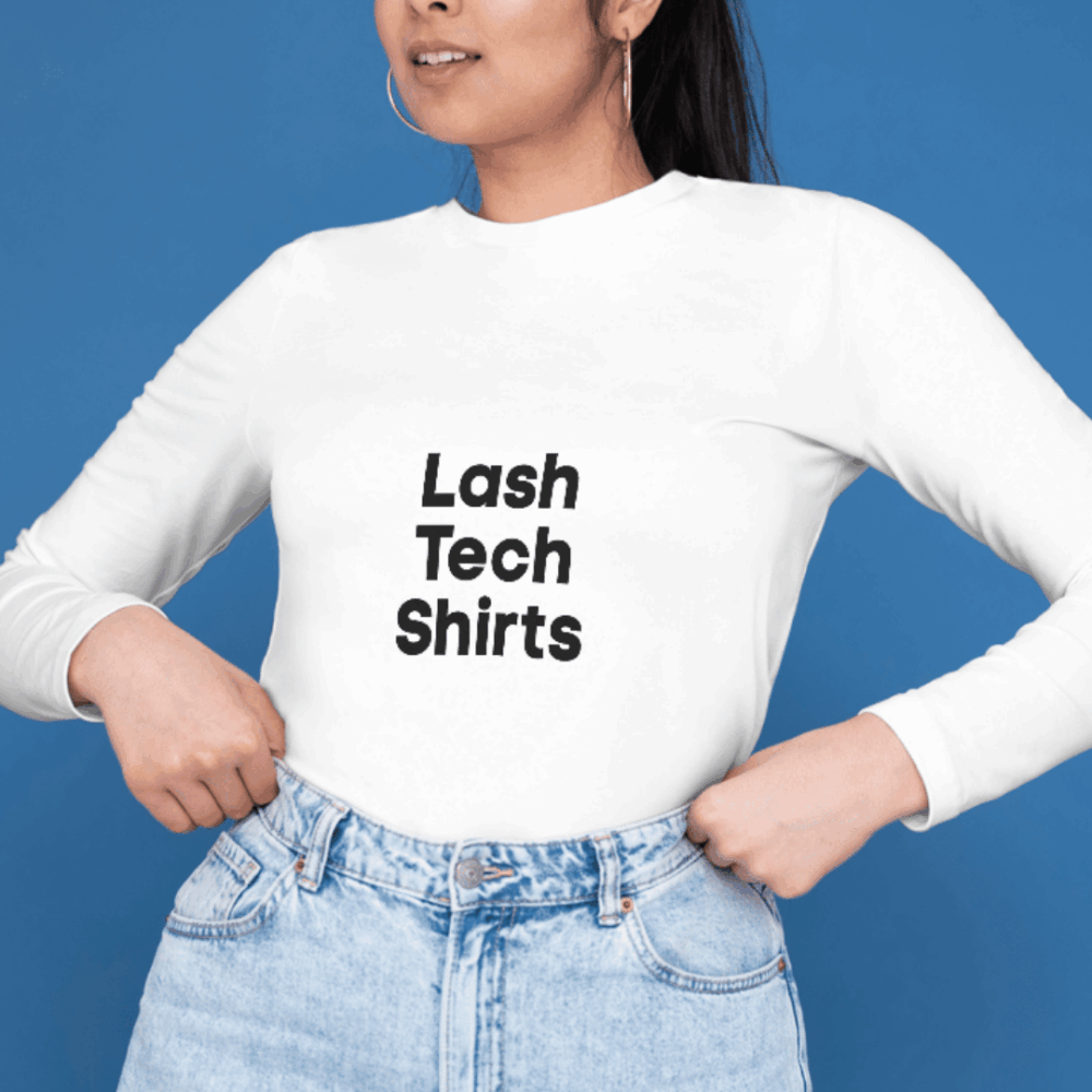 Lash tech shirts make awesome gifts