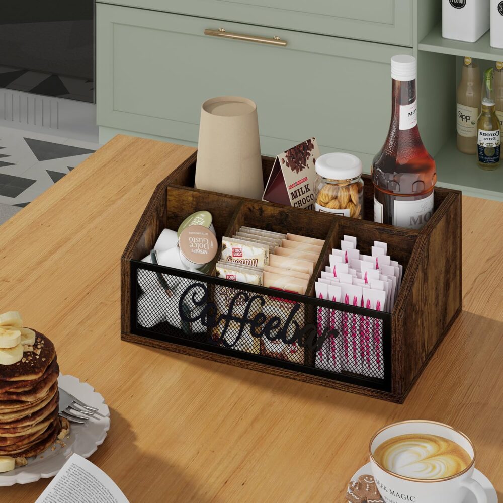 Check out this cute coffee station. Perfect for you salon or spa!