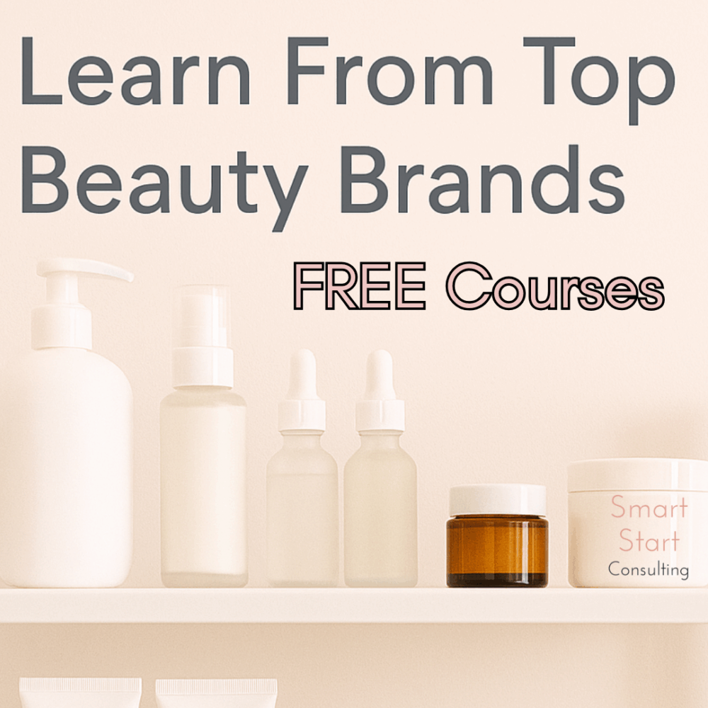 Free courses for beauty pros- Learn From Top Beauty Brands