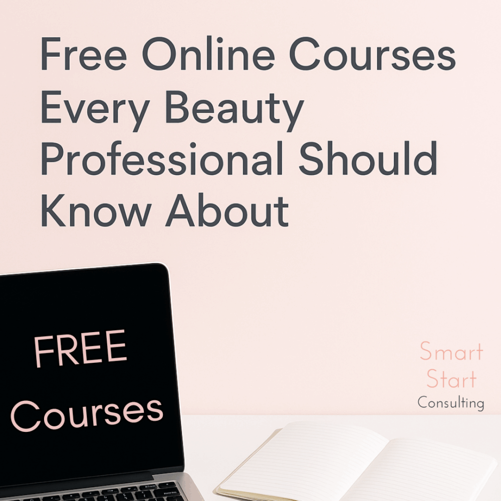 Free online beauty business courses that beauty professionals should check out.